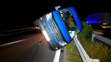 Un microbuz romanesc implicat intrun accident mortal in Ungaria