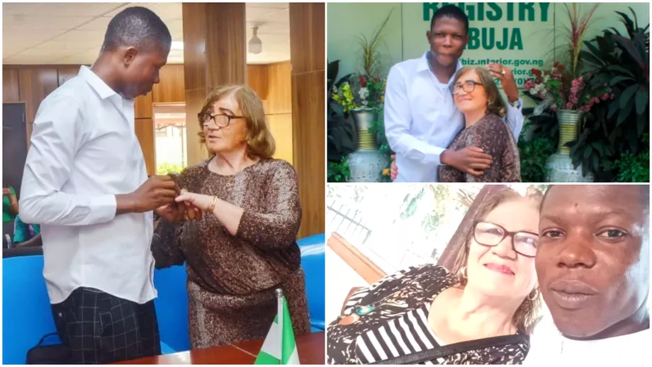 O bunicuta din Romania a devenit virala dupa ce sa casatorit cu un tanar de culoare si sa mutat in Africa Poate sati fie stranepot