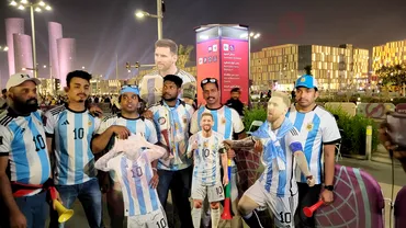 Fanii Argentinei au sarbatorit pe strazi calificarea in finala Cupei Mondiale Bucurie fara margini din Qatar si pana in Bangladesh Video