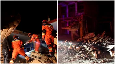 Cutremur puternic in China Peste 110 oameni au murit si cel putin 400 sunt raniti
