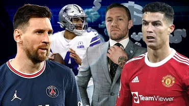 Top 10 cei mai bine plătiți sportivi din 2021. Surpriză imensă: Messi și Ronaldo nu sunt pe primul loc!