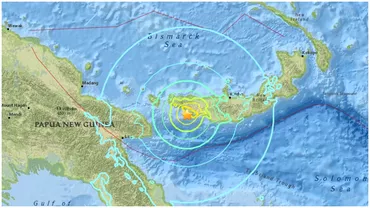 Cutremur puternic de magnitudine 7 in Papua Noua Guinee Seism de 65 si in Kamceatka