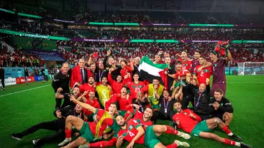 Semifinalista la Cupa Mondiala Maroc a implinit demersul Qatarului Prima pagina simbol in The Jerusalem Post
