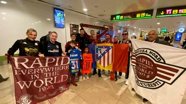 Horatiu Moldovan a ajuns la Madrid pentru a semna cu Atletico Fanii lau asteptat la aeroport