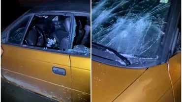 Scandal inainte de Anul Nou in Arad Un tanar de 29 de ani sia batut bunicul si ia distrus masina