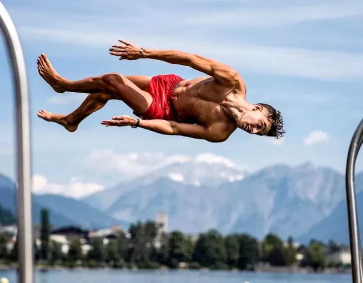 Kai Havertz, la sărituri în apă? FOTO: instagram