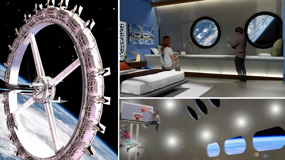 Cand va fi gata primul hotel spatial Peste 400 de persoane se vor caza pe Statia Voyager