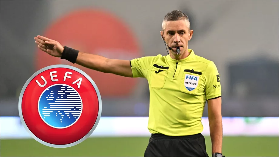 Radu Petrescu delegat la un meci tare din cupele europene UEFA a ales o brigada romaneasca