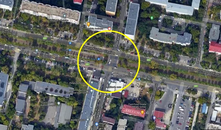 intersecția bulevardului Theodor Pallady cu străzile Jean Steriadi și Mizil. Sursa foto: Google Maps.