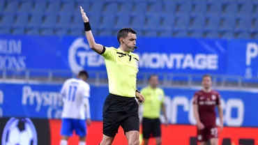 Scandal la pauza meciului U Craiova  CFR Cluj Marian Copilu a intrat peste arbitri Exclusiv