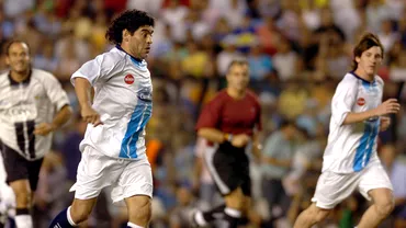 Imagini rare cu Diego Maradona si Lionel Messi in aceeasi echipa Cand au fost colegi Video