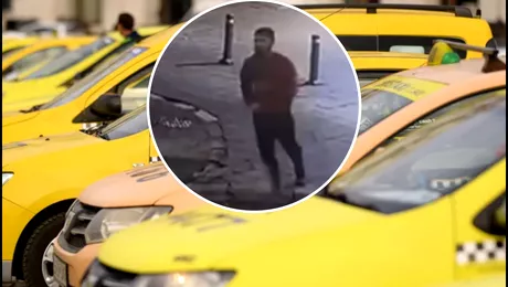 Video Momentul in care un tanar din Ucraina fura un taxi in Bucuresti Cum a reusit sal pacaleasca pe sofer