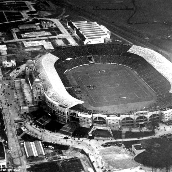 Fotografii rare din fotbal. 1928: Anglia – Scoția 1-5 pe „Wembley”, în faţa a 80.000 de spectatori