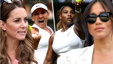Kate Middleton si Meghan Markle merg la finala Wimbledon dintre Halep si Williams Ducesa de Cambridge a fost invitata de Simona