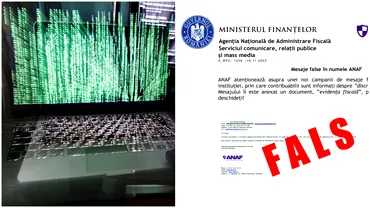 Emailuri false trimise in numele ANAF Mesajul institutiei Nu deschideti documentul evidenta fiscala
