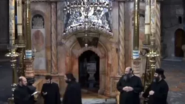 Live video Ce se intampla acum la Mormantul Sfant de la Ierusalim