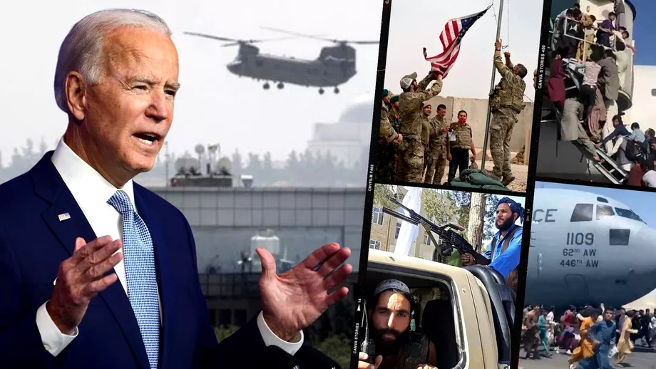 Declaratie uluitoare a lui Joe Biden facuta in urma cu o luna despre situatia de la Kabul Nu veti vedea oameni evacuati cu elicopterul de pe acoperisul ambasadei SUA in Afganistan
