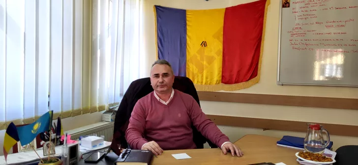 Călin Morar, primarul comunei Crişeni. Sursa foto: Fanatik