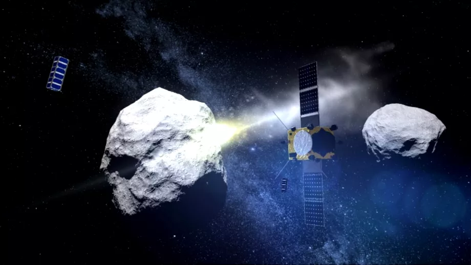 Cum vrea NASA sa schimbe traiectoria unui asteroid Nava spatiala de 330 de milioane de dolari aruncata in coliziune