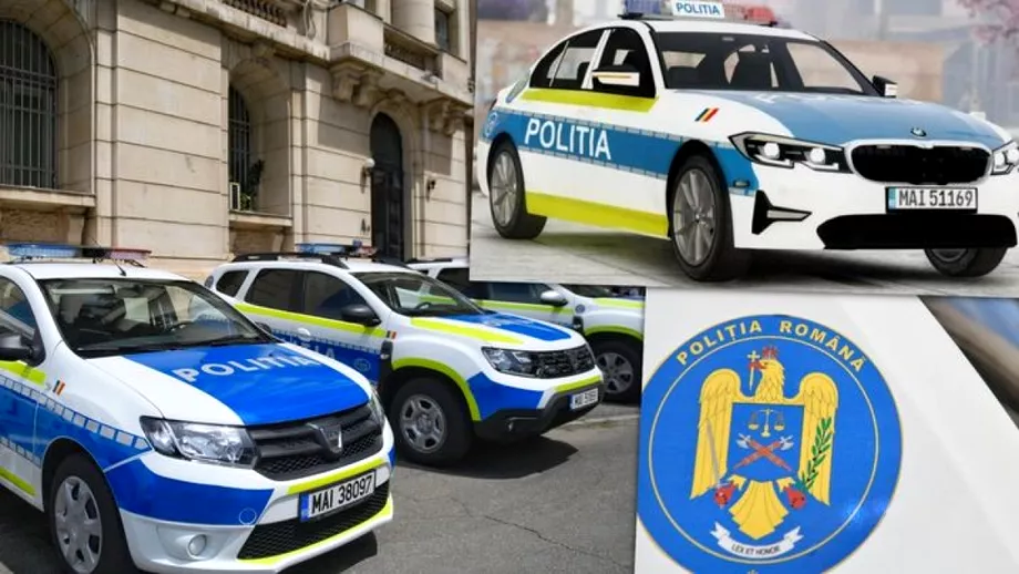 Politia Romana trece de la Loganuri la BMWuri seria 3 Licitatie pentru 100 de autospeciale Care este pretul unei masini
