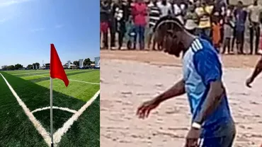 Sadio Mane sia ajutat din nou orasul natal Starul senegalez a construit un stadion in locul unei baltoace Foto