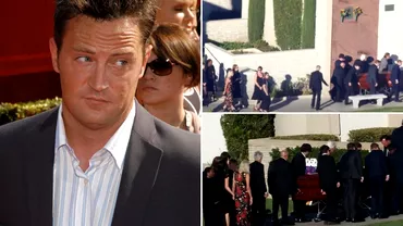 Ce sa intamplat la inmormantarea lui Matthew Perry Cine la condus pe Chandler pe ultimul drum