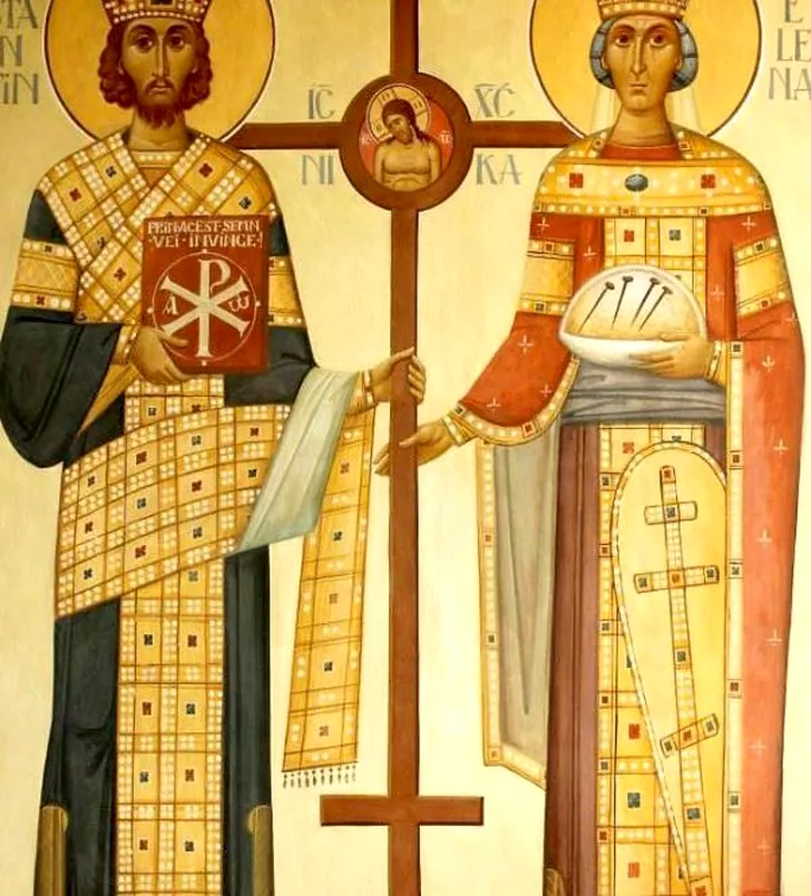 Sfinții Constantin și Elena sunt cinstiți astăzi, 21 mai
