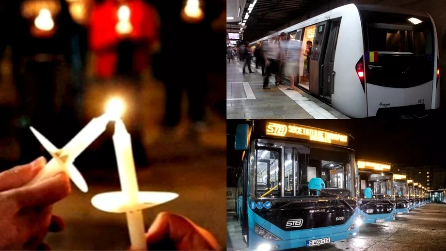 Programul STB si Metrorex de Paste 2021 Cum vor circula autobuzele tramvaiele si metroul in noaptea de Inviere