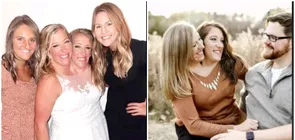 Cum a aratat nunta dintre geamana siameza Abby Hensel si sotul ei Tanara de 34 de ani nu a vrut sa se separe deloc de sora ei Brittany