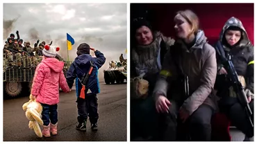 Cu lacrimi in ochi si arma in mana o profesoara din Kiev ia transmis lui Putin un mesaj viral Video