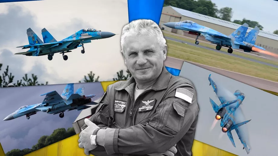 Cum a fost omorat un pilot ucrainean care a facut spectacol deasupra Bucurestiului Oleksandr Oksanchenko sa inrolat voluntar sa lupte impotriva Rusiei