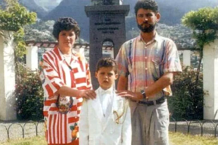 Cristiano Ronaldo şi părinţii lui