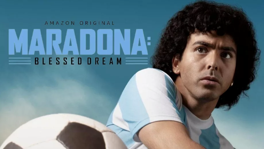 Ecranizarea vietii lui El Pibe de Oro succes international Serialul Maradona Blessed Dream peste Bridgerton si Money Heist Four