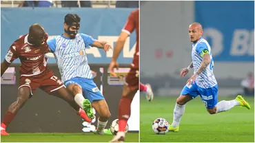 Universitatea Craiova doua goluri in 7 minute contra Rapidului Zorro Baiaram si Messi Mitrita au intors scorul in inferioritate numerica Video