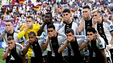 Jucatorii Germaniei protest inaintea meciului cu Japonia Raspuns tacut la adresa FIFA