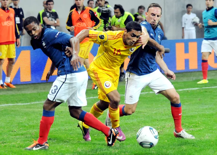 FOTBAL:ROMANIA-FRANTA 0-0,PRELIMINARIILE C.E 2012 (6.09.2011)