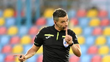Arbitrul facut praf de Mihai Stoica delegat la Sepsi  FCSB La 4 zile dupa ce ia anulat golul lui Compagno