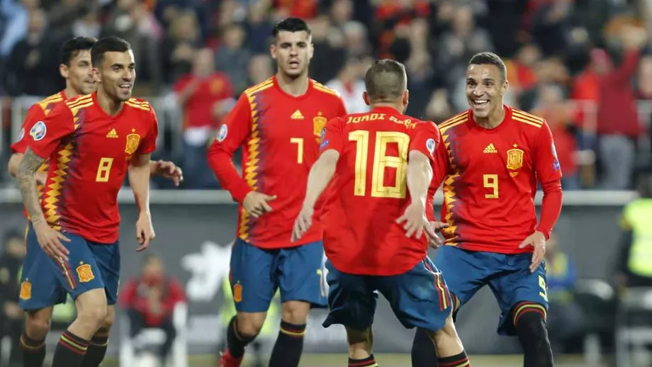 Spania  Norvegia 21 VIDEO in preliminarii EURO 2020 Sergio Ramos scarita pentru trei puncte