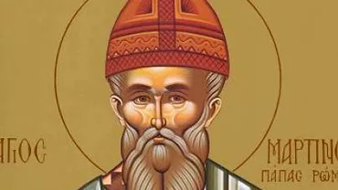 Calendar ortodox 14 aprilie Biserica il praznuieste pe Sfantul Martin Marturisitorul
