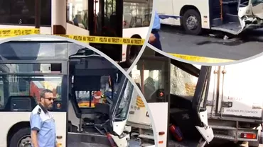 Accident grav in Bucuresti vineri dimineata Soferul unui autobuz STB inconstient un pasager a ajuns la spital