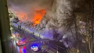 Tragedie de proportii in Rusia Un incendiu izbucnit intrun club a provocat moartea a 15 persoane Video