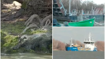 Dovada ca Ucraina continua lucrarile de dragare pe canalul Bastroe Efectele asupra Deltei Dunarii pot fi catastrofale