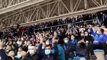 Atmosfera incendiara facuta de suporteri inaintea derbyului Universitatea Craiova  Rapid Video