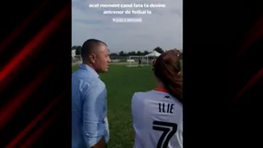 Fiica lui Adi Ilie antrenoare de fotbal Vrea sa pregateasca o echipa de baieti