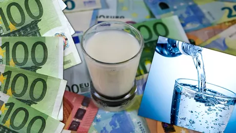 Apă plată, apă minerală și lapte UHT de sute de mii de euro! Ce instituție de învățământ a demarat achiziția