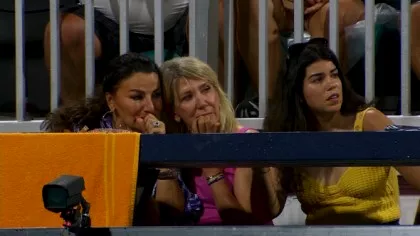 Imagini copleșitoare cu mama Biancăi Andreescu, în timp ce sportiva urla de durere...