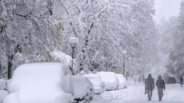 Romania lovita in continuare de ninsori si ger Prognoza ANM pentru urmatoarele zile