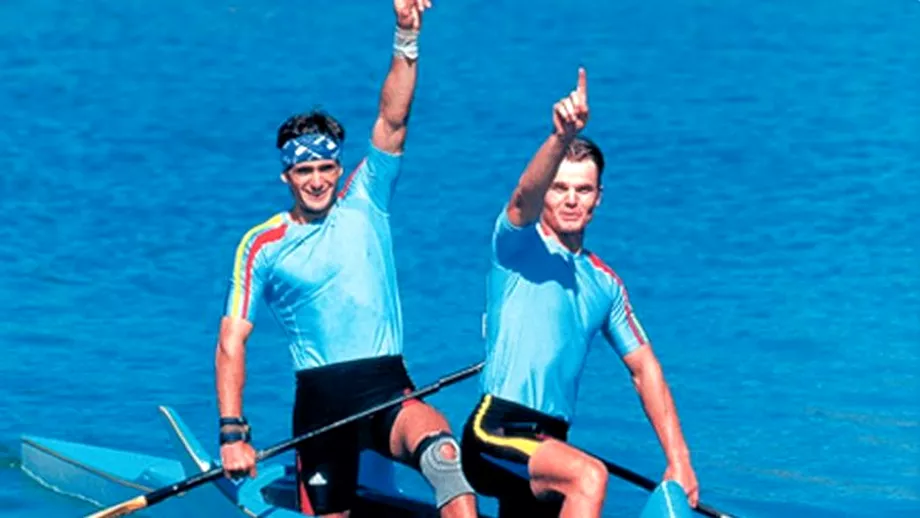 Mitica Pricop si Florin Popescu ultimii campioni olimpici ai Romaniei la kaiaccanoe Au luat aurul la Sydney