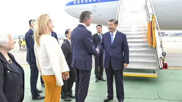 Xi Jinping a revenit in SUA dupa sase ani Presedintele Chinei a ajuns la San Francisco unde se va intalni cu Joe Biden