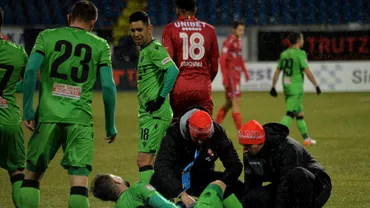 Cosmar fara sfarsit pentru un jucator al lui Dinamo Sta pe bara de opt luni si risca sa ajunga din nou la operatie Exclusiv